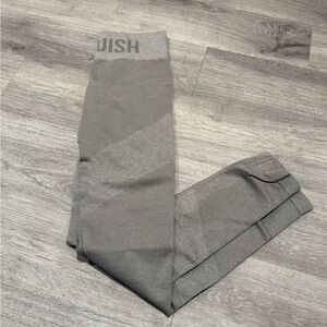 VANQUISH Grey High Rise Leggings